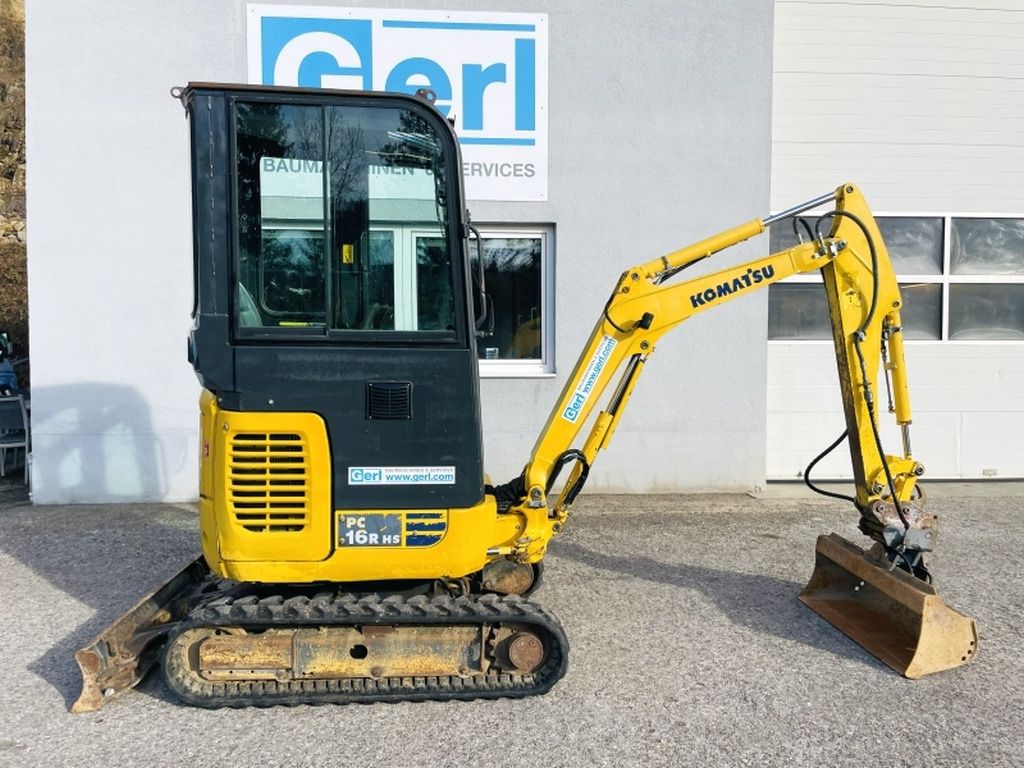 Komatsu PC 16R-3HS (4114) - Ekskavator mini: gambar 2 Komatsu PC 16R-3HS (4114) - Ekskavator mini: gambar 2