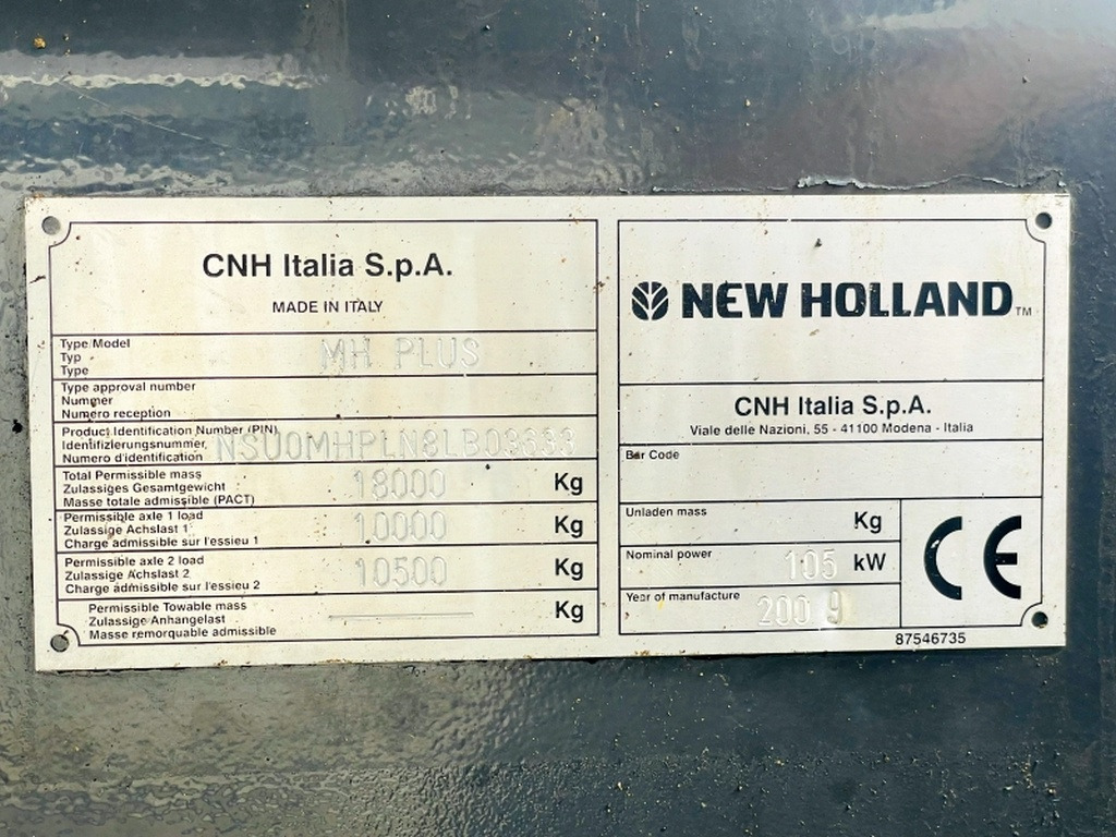 New Holland MH Plus (4054) - Ekskavator roda: gambar 3 New Holland MH Plus (4054) - Ekskavator roda: gambar 3
