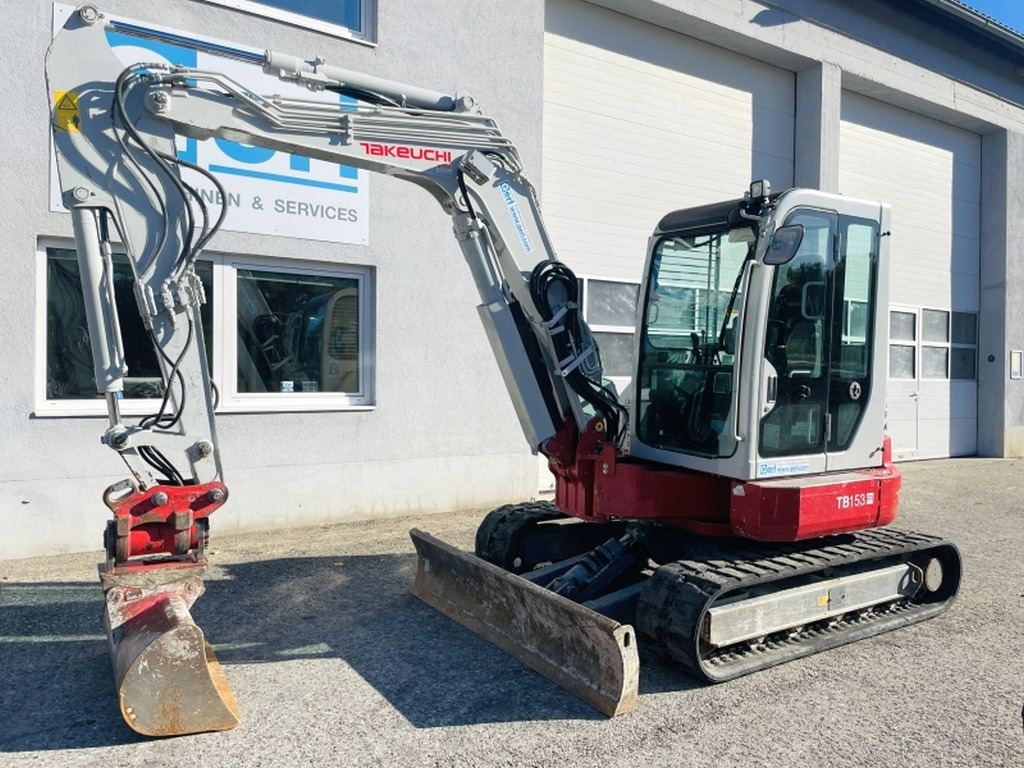 Takeuchi TB153FR (4091) - Ekskavator mini: gambar 4 Takeuchi TB153FR (4091) - Ekskavator mini: gambar 4