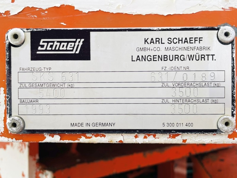 Terex-Schaeff SKS 631 (3509) - Wheel loader: gambar 2 Terex-Schaeff SKS 631 (3509) - Wheel loader: gambar 2
