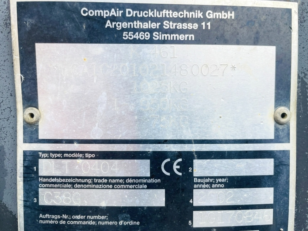Vergleich C38G (4048) - Kompresor udara: gambar 3 Vergleich C38G (4048) - Kompresor udara: gambar 3