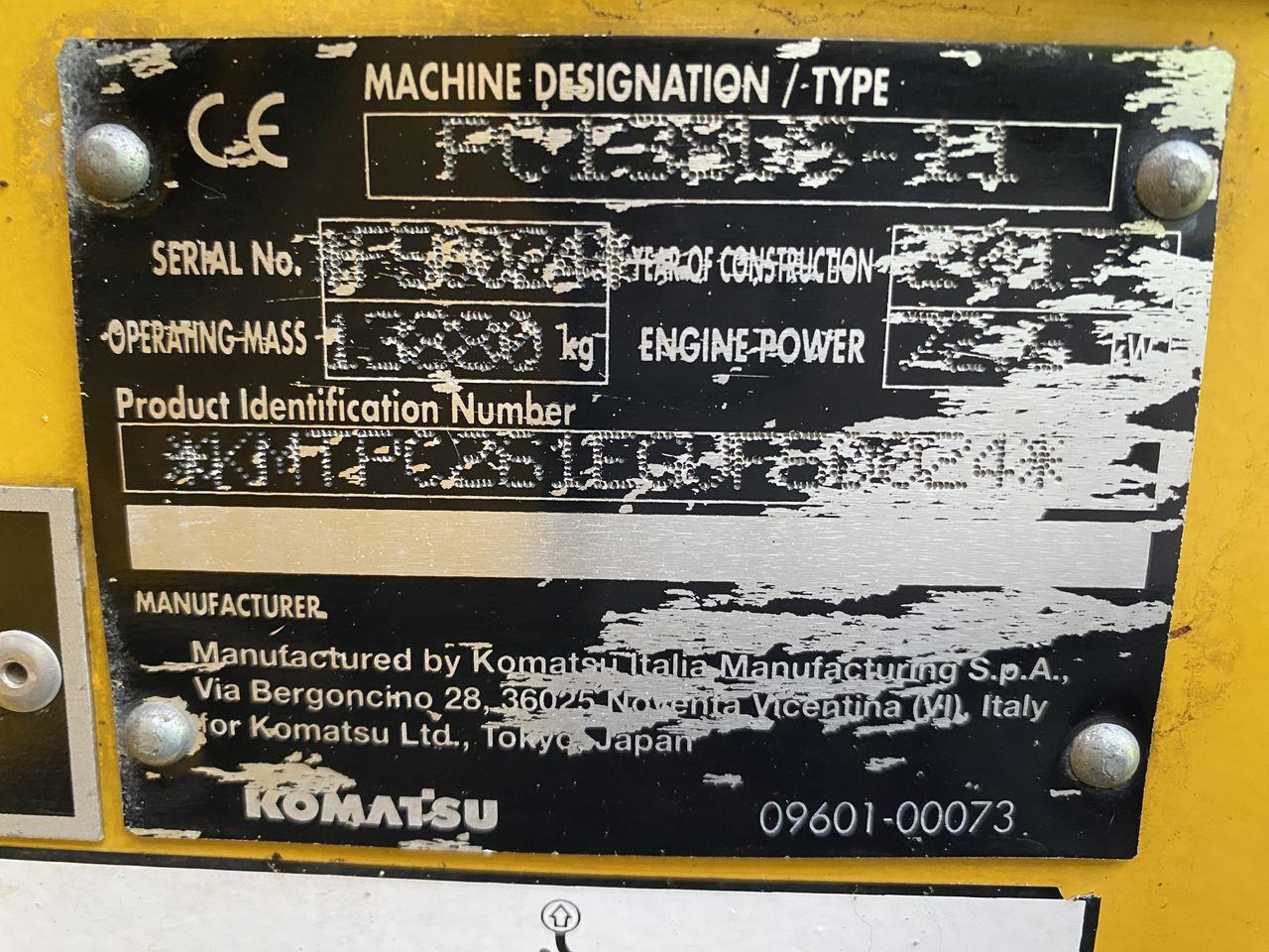 Ekskavator perayap Komatsu PC138US-11: gambar 10