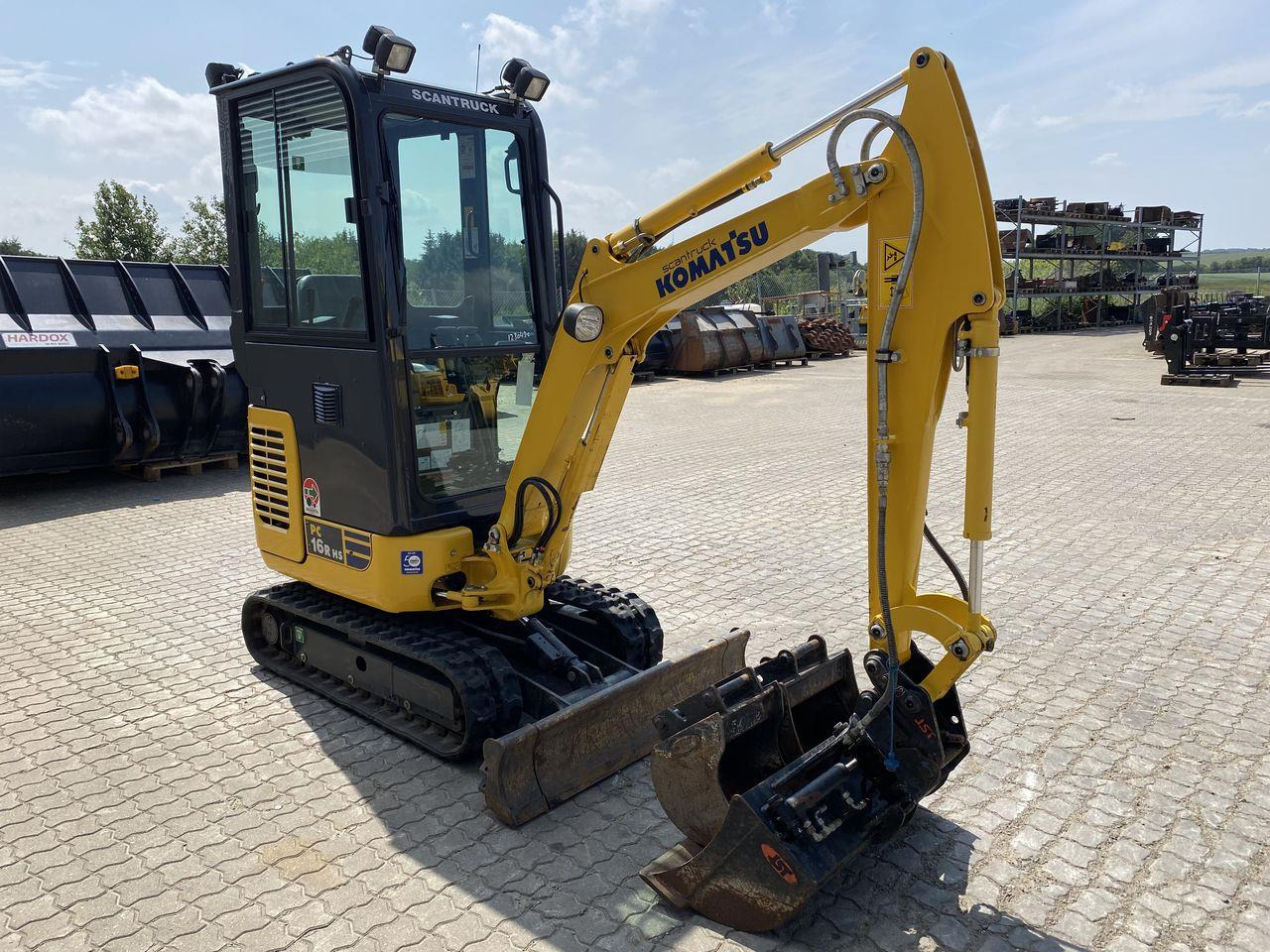 Komatsu PC16R-3 - Ekskavator mini: gambar 5 Komatsu PC16R-3 - Ekskavator mini: gambar 5