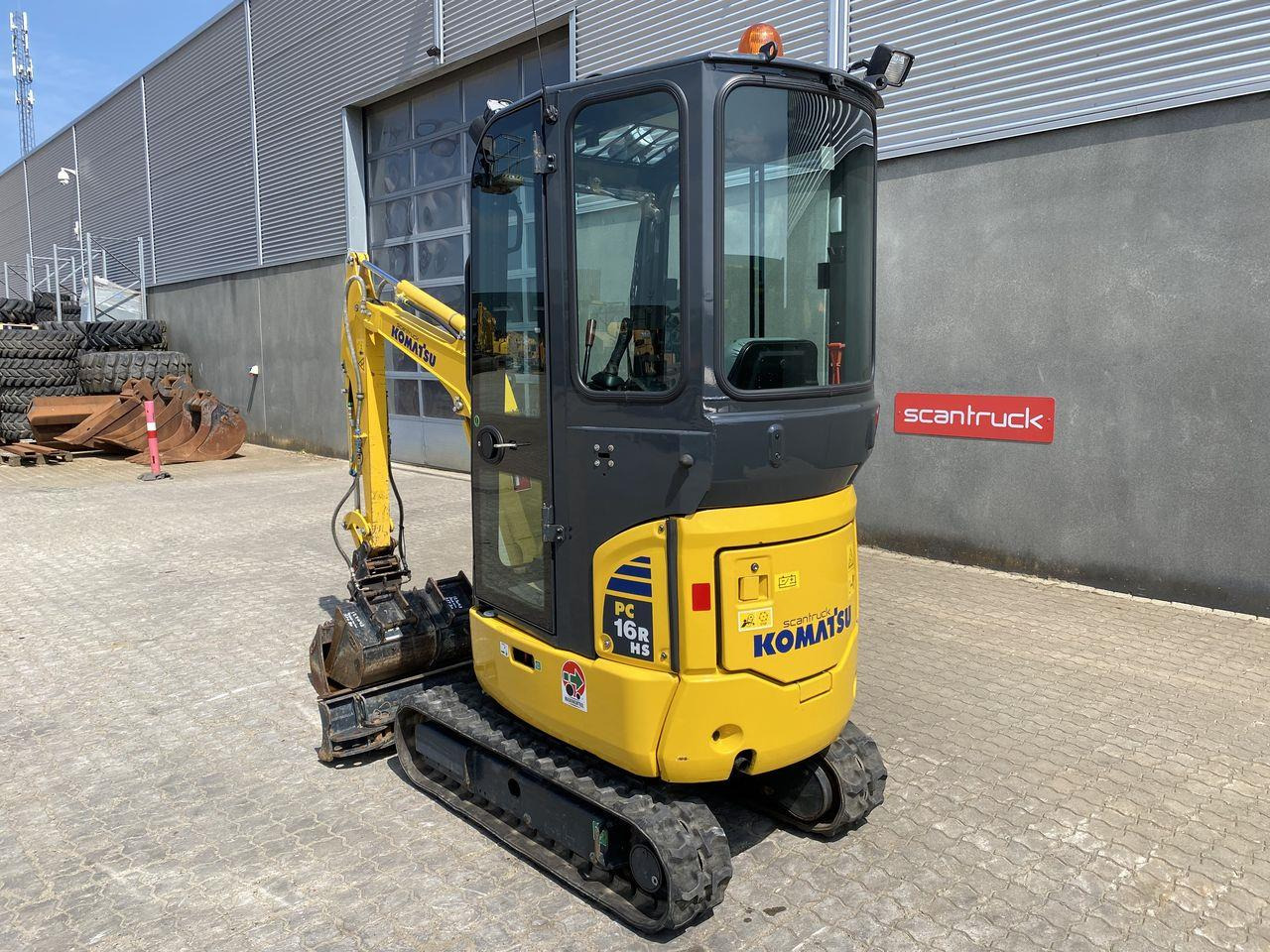 Komatsu PC16R-3 - Ekskavator mini: gambar 2 Komatsu PC16R-3 - Ekskavator mini: gambar 2