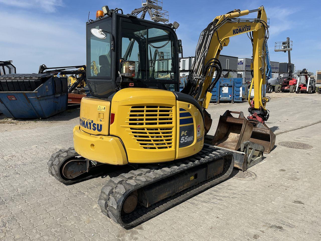 Komatsu PC55MR-5 - Ekskavator mini: gambar 4 Komatsu PC55MR-5 - Ekskavator mini: gambar 4