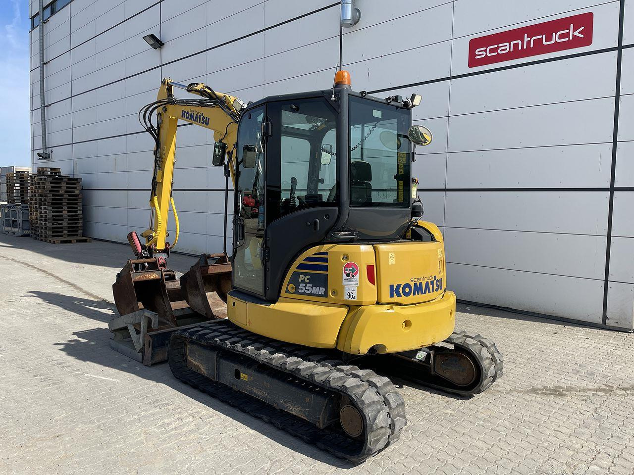 Komatsu PC55MR-5 - Ekskavator mini: gambar 2 Komatsu PC55MR-5 - Ekskavator mini: gambar 2