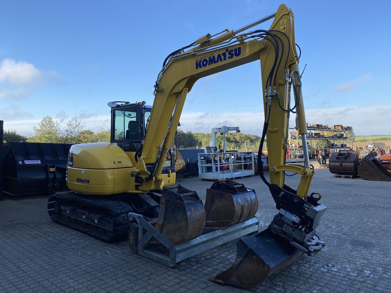 Komatsu PC80MR-5EO - Ekskavator mini: gambar 5 Komatsu PC80MR-5EO - Ekskavator mini: gambar 5