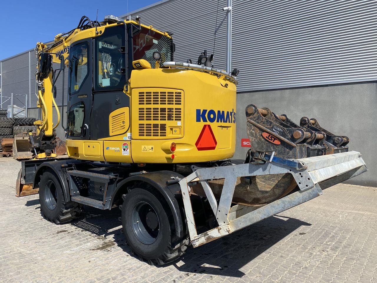 Komatsu PW118MR-11 - Ekskavator roda: gambar 2 Komatsu PW118MR-11 - Ekskavator roda: gambar 2