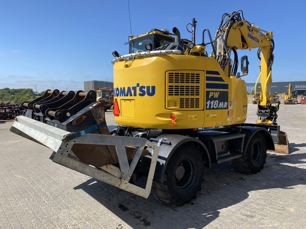 Komatsu PW118MR-11 - Ekskavator roda: gambar 4 Komatsu PW118MR-11 - Ekskavator roda: gambar 4