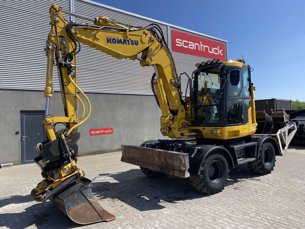Komatsu PW118MR-11 - Ekskavator roda: gambar 1 Komatsu PW118MR-11 - Ekskavator roda: gambar 1