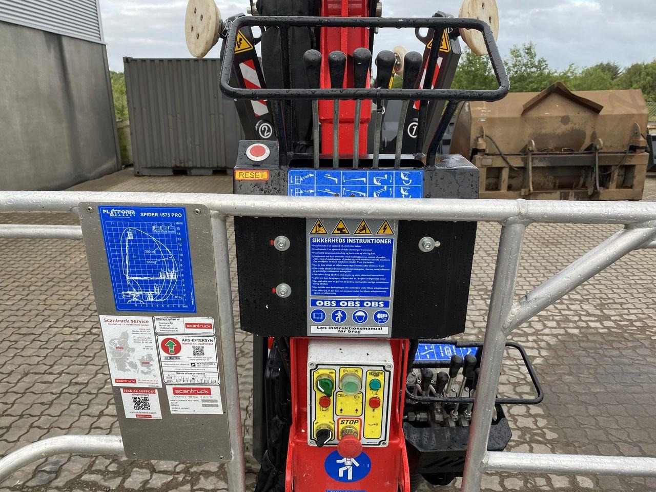 Platform Basket SPIDER 15.75 STD - Spider lift: gambar 3 Platform Basket SPIDER 15.75 STD - Spider lift: gambar 3