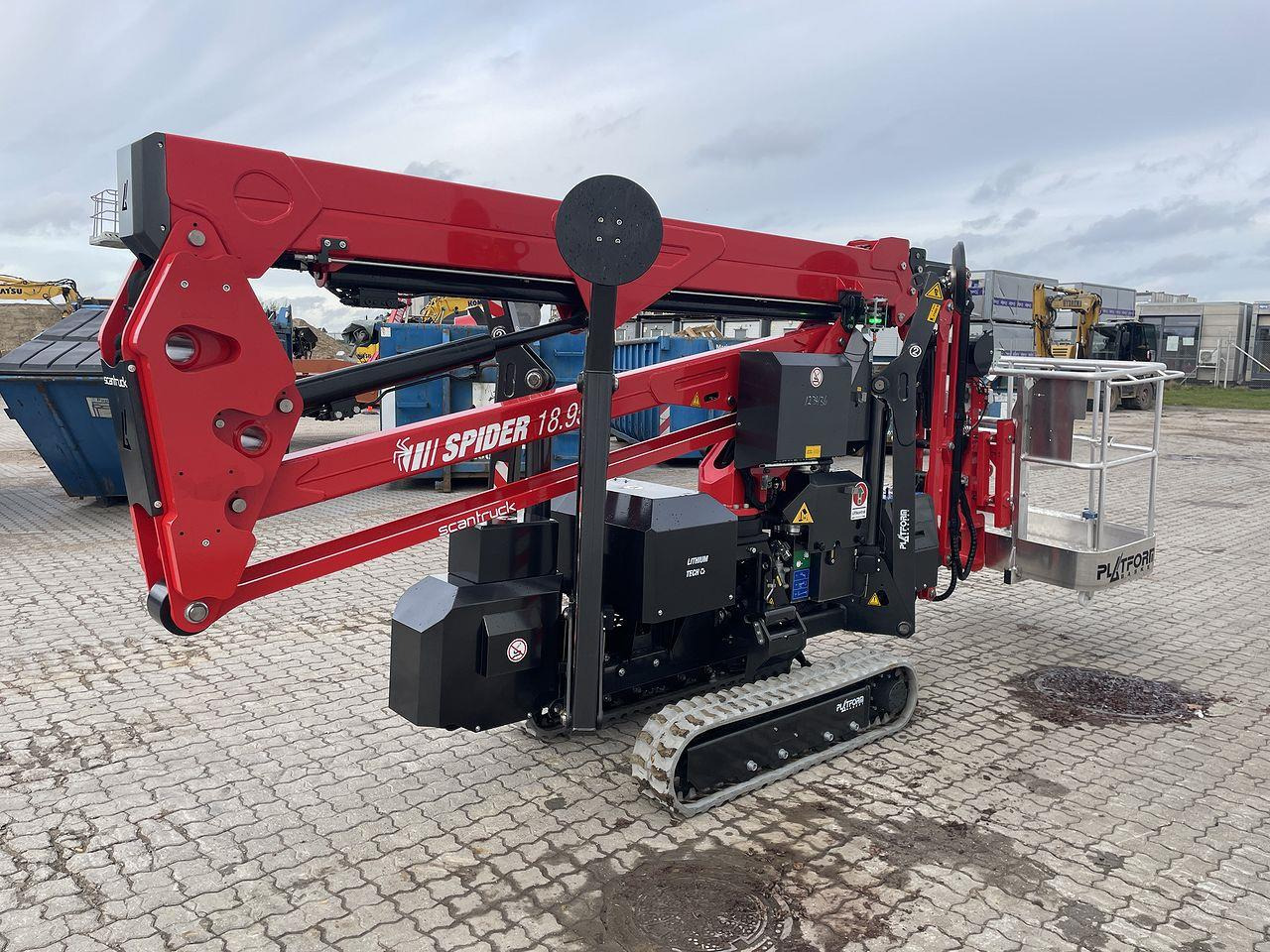 Platform Basket Spider 18.95 E - Lithium - Spider lift: gambar 4 Platform Basket Spider 18.95 E - Lithium - Spider lift: gambar 4