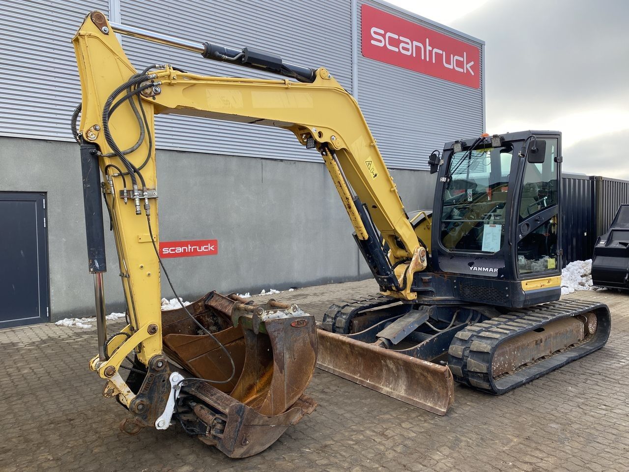 Yanmar VIO80-1A - Ekskavator mini: gambar 1 Yanmar VIO80-1A - Ekskavator mini: gambar 1