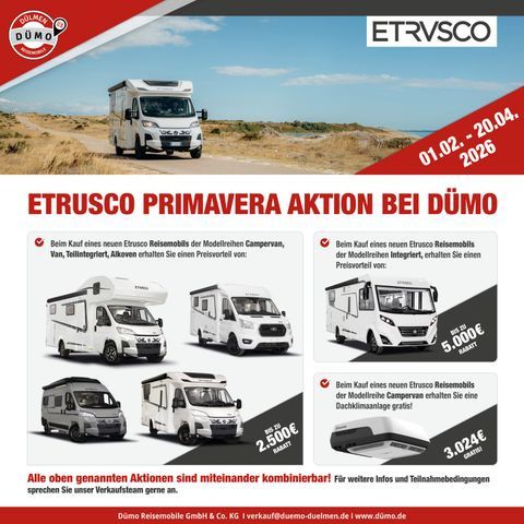 Etrusco CV | Campervan 640 PB | Autom. | Elektr. Hubbett - Mobil kemping: gambar 1 Etrusco CV | Campervan 640 PB | Autom. | Elektr. Hubbett - Mobil kemping: gambar 1