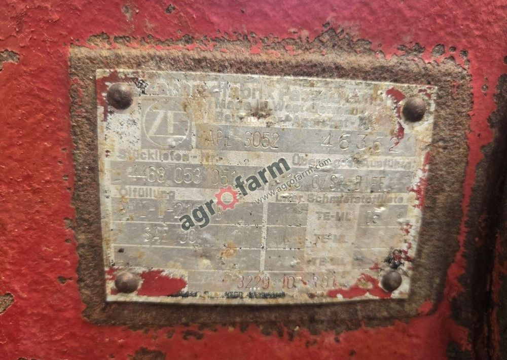 Przedni most Case 1255, ZF APL 3052 - Penularan: gambar 3 Przedni most Case 1255, ZF APL 3052 - Penularan: gambar 3