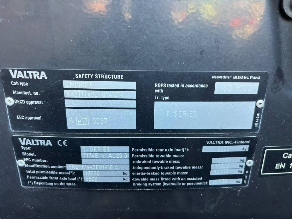Traktor Valtra T 174 Versu: gambar 9