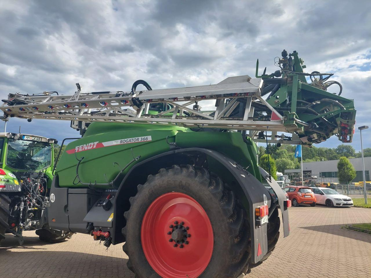Penyemprot tertinggal Fendt Rogator 366: gambar 6