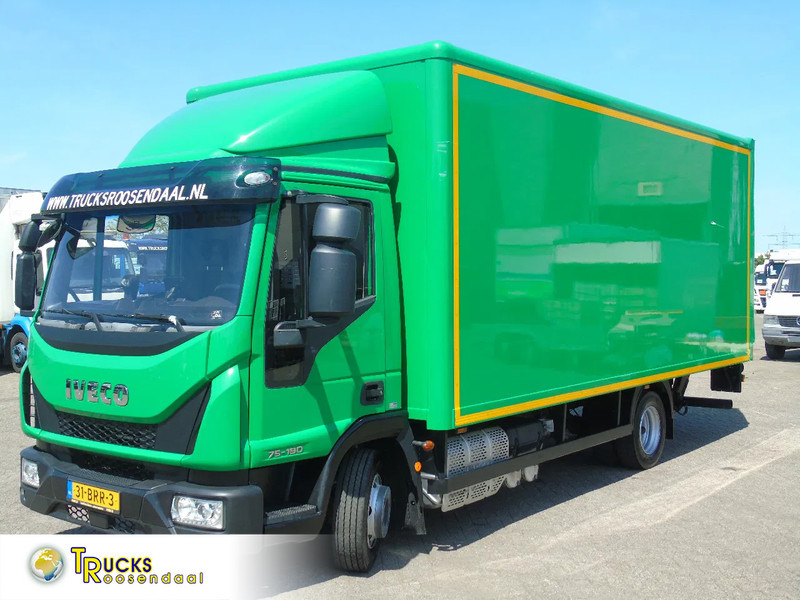Iveco Eurocargo 75E190 + lift + 3p + EURO 6 - Truk box: gambar 1 Iveco Eurocargo 75E190 + lift + 3p + EURO 6 - Truk box: gambar 1