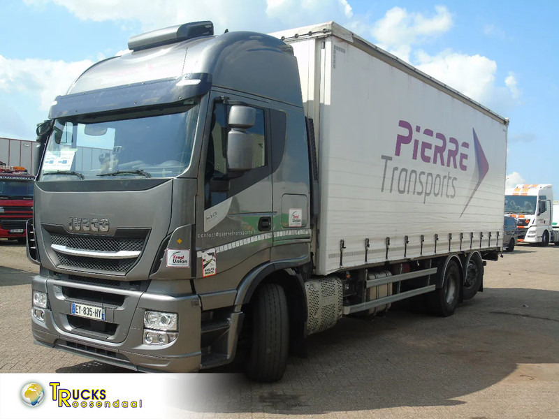 Iveco Stralis 510 + EURO 6 + STEERING AXLE - Truk dengan terpal samping: gambar 1 Iveco Stralis 510 + EURO 6 + STEERING AXLE - Truk dengan terpal samping: gambar 1