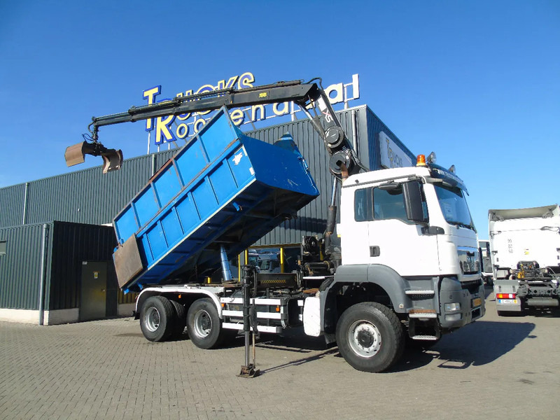 MAN TGS 26.400 + 6x6 + HIAB 166 E3 HIPRO + 3SIDE TIPPER - Truk derek: gambar 2 MAN TGS 26.400 + 6x6 + HIAB 166 E3 HIPRO + 3SIDE TIPPER - Truk derek: gambar 2