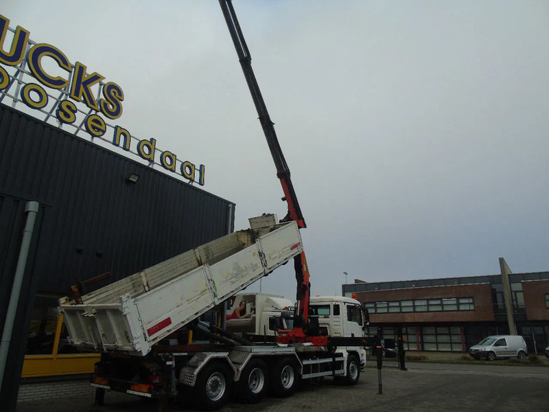MAN TGS 32.400 + PALFINGER PK23.001EH + HOOKSYSTEM + 8X4 TRIDEM + ROTATOR + EURO 5 - Hook lift, Truk derek: gambar 4 MAN TGS 32.400 + PALFINGER PK23.001EH + HOOKSYSTEM + 8X4 TRIDEM + ROTATOR + EURO 5 - Hook lift, Truk derek: gambar 4
