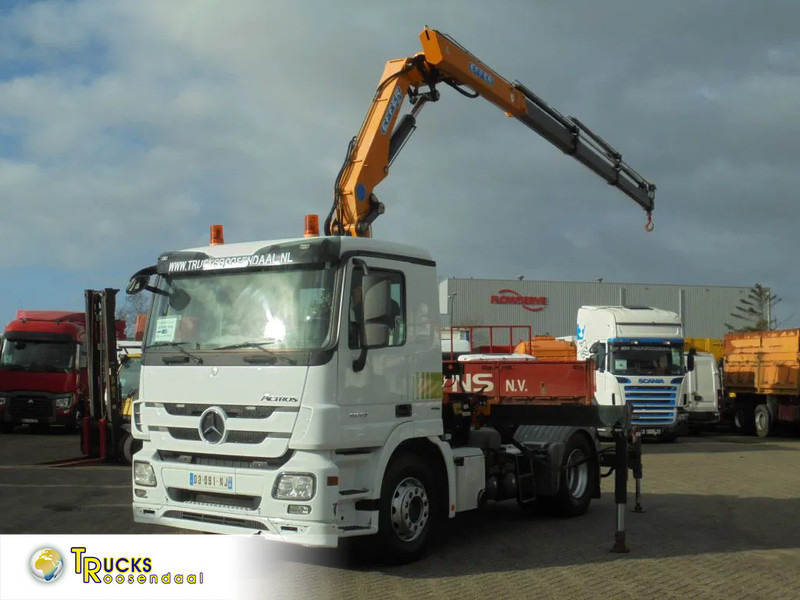 Mercedes-Benz Actros 1846 + Euro 5 + EFFER 250 Crane + REMOTE - Truk derek: gambar 1 Mercedes-Benz Actros 1846 + Euro 5 + EFFER 250 Crane + REMOTE - Truk derek: gambar 1