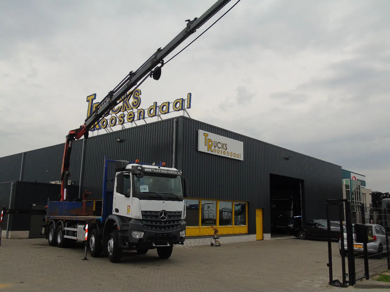 Mercedes-Benz Arocs 3242 + PALFINGER 33002EH 7x EXTENTION + 8X4 + EURO 6 + REMOTE - Truk derek: gambar 3 Mercedes-Benz Arocs 3242 + PALFINGER 33002EH 7x EXTENTION + 8X4 + EURO 6 + REMOTE - Truk derek: gambar 3