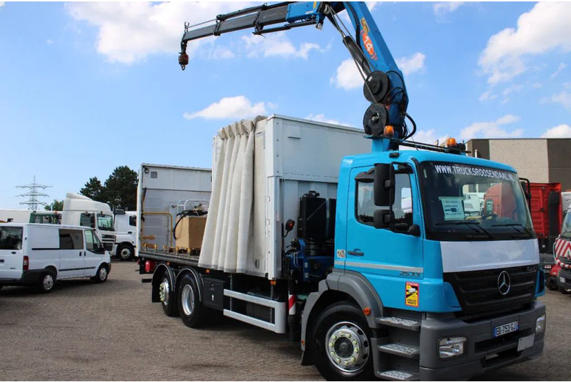 Mercedes-Benz Axor 2533 + 14t crane + 6x2 + REMOTE + MANUAL + LIFT - Truk derek: gambar 3 Mercedes-Benz Axor 2533 + 14t crane + 6x2 + REMOTE + MANUAL + LIFT - Truk derek: gambar 3