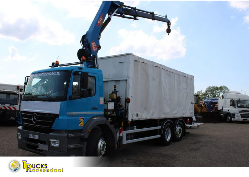 Mercedes-Benz Axor 2533 + 14t crane + 6x2 + REMOTE + MANUAL + LIFT - Truk derek: gambar 1 Mercedes-Benz Axor 2533 + 14t crane + 6x2 + REMOTE + MANUAL + LIFT - Truk derek: gambar 1