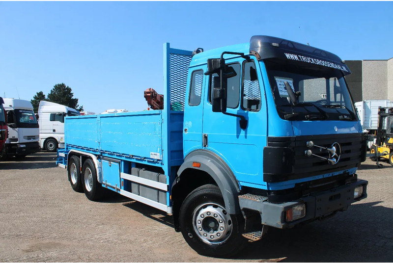 Mercedes-Benz SK 2631 big springs! + EURO 2 + 6X4 + manual/EPS/SPRING/SPRING - Truk flatbed: gambar 3 Mercedes-Benz SK 2631 big springs! + EURO 2 + 6X4 + manual/EPS/SPRING/SPRING - Truk flatbed: gambar 3