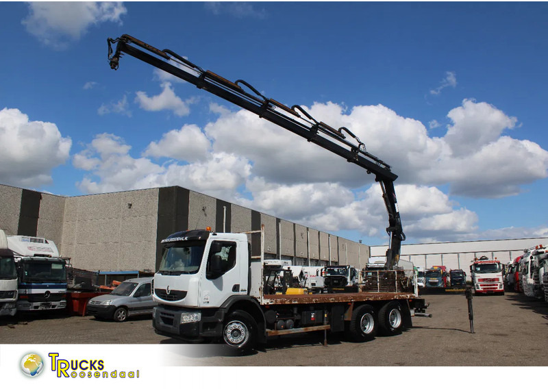Renault Kerax 370 + HIAB 166-4 HIDRUO + 6X4 + MANUAL + SPRING + REMOTE + EURO 5 + 6X4 - Truk derek: gambar 1 Renault Kerax 370 + HIAB 166-4 HIDRUO + 6X4 + MANUAL + SPRING + REMOTE + EURO 5 + 6X4 - Truk derek: gambar 1