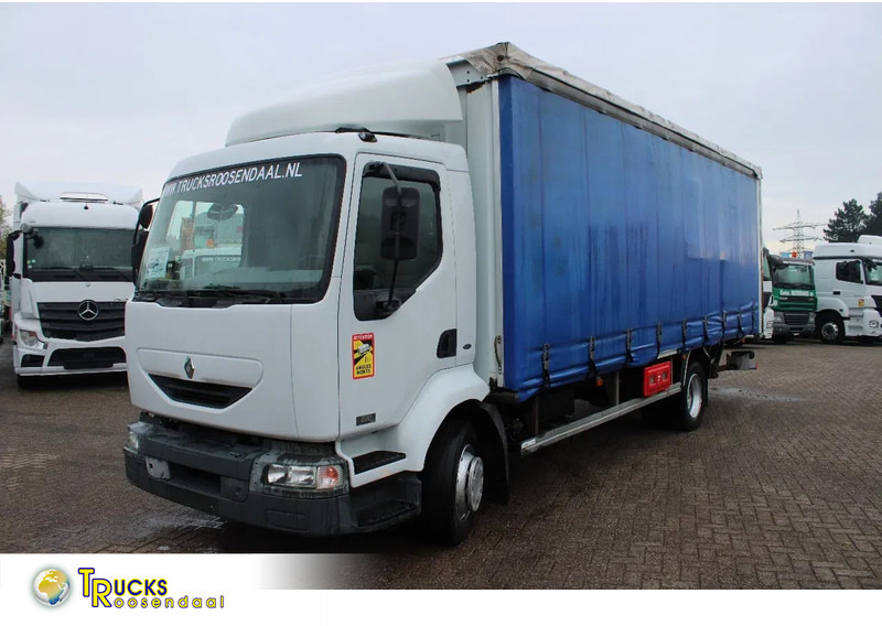 Renault Midlum 220 + MANUAL + LIFT + 12T - Truk dengan terpal samping: gambar 1 Renault Midlum 220 + MANUAL + LIFT + 12T - Truk dengan terpal samping: gambar 1