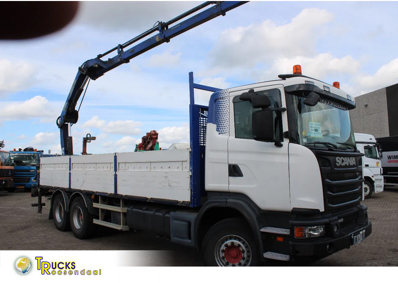 Scania G440 hiab 166-4 hipro + 6x4 + manual + remote - Truk derek: gambar 1 Scania G440 hiab 166-4 hipro + 6x4 + manual + remote - Truk derek: gambar 1