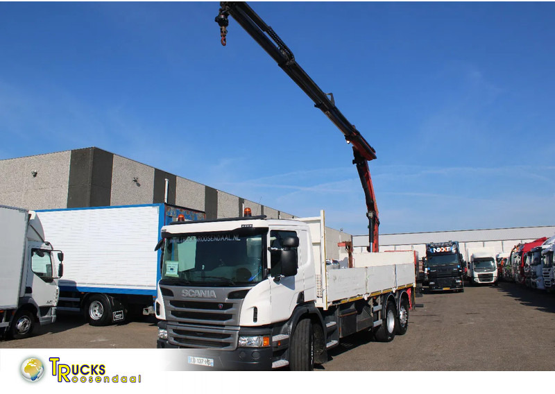 Scania P 360 + PALFINGER 18002-EH-B + 6X2 + REMOTE + EURO 6 - Truk derek: gambar 1 Scania P 360 + PALFINGER 18002-EH-B + 6X2 + REMOTE + EURO 6 - Truk derek: gambar 1