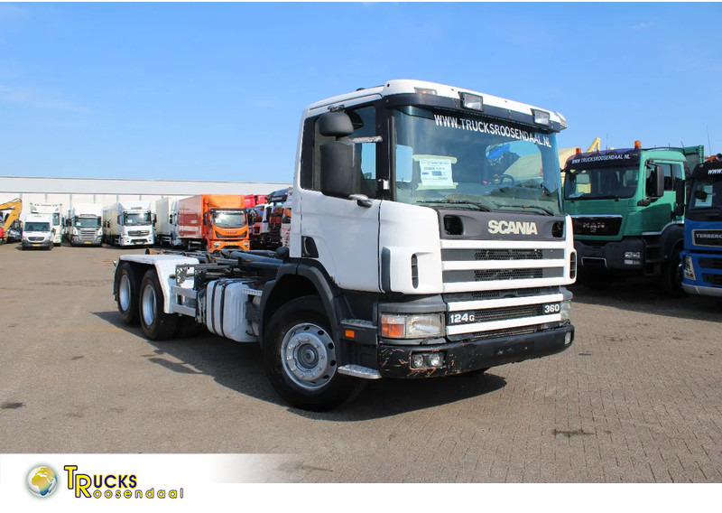 Scania P124-360 + HOOK + 6X2 + MANUAL + EURO 2 - Hook lift: gambar 1 Scania P124-360 + HOOK + 6X2 + MANUAL + EURO 2 - Hook lift: gambar 1