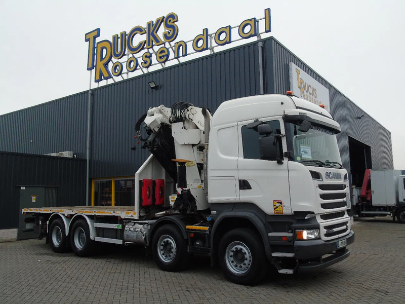Scania R 520 V8 + PALFINGER 72002 6X + JIB 4X + WINCH + 8X4 + EURO 6 + REMOTE - Truk derek: gambar 3 Scania R 520 V8 + PALFINGER 72002 6X + JIB 4X + WINCH + 8X4 + EURO 6 + REMOTE - Truk derek: gambar 3