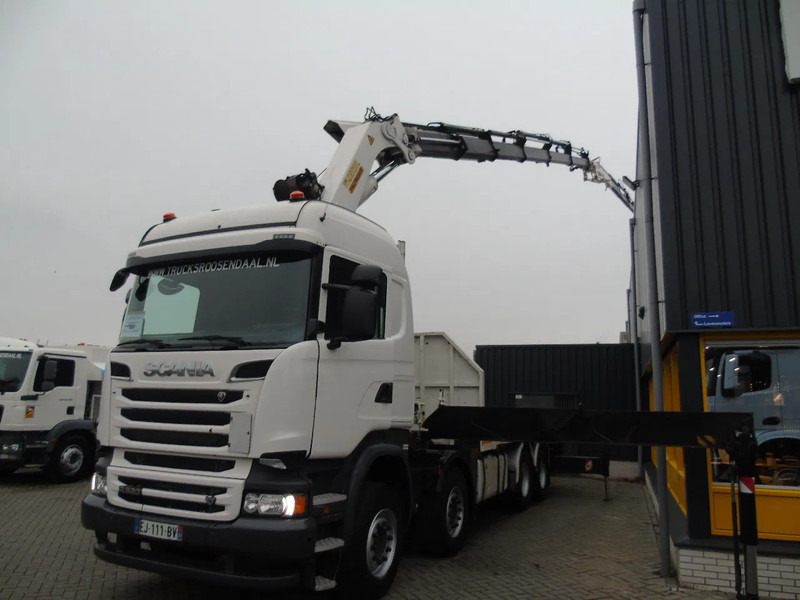 Scania R 520 V8 + PALFINGER 72002 6X + JIB 4X + WINCH + 8X4 + EURO 6 + REMOTE - Truk derek: gambar 2 Scania R 520 V8 + PALFINGER 72002 6X + JIB 4X + WINCH + 8X4 + EURO 6 + REMOTE - Truk derek: gambar 2