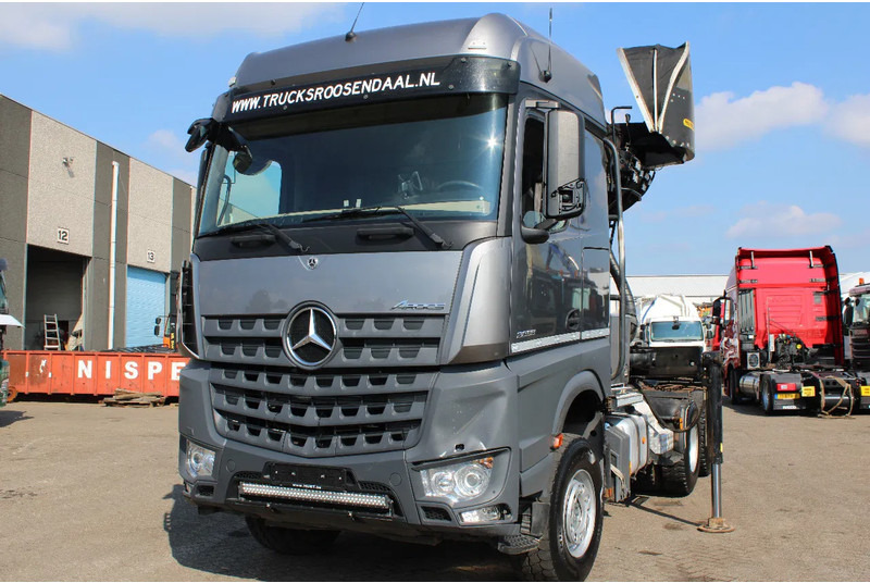 Mercedes-Benz Arocs 2858 + PALFINGER Z15 (2022) + 6X4 + FOREST/WOOD/METAL EDITION - Tractor head: gambar 4 Mercedes-Benz Arocs 2858 + PALFINGER Z15 (2022) + 6X4 + FOREST/WOOD/METAL EDITION - Tractor head: gambar 4
