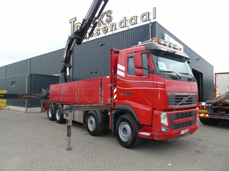 Volvo FH 12.460 + HIAB 700E-6 HI HIPRO + JIB 4X + 8X4 + EURO 5 + REMOTE - Truk derek: gambar 3 Volvo FH 12.460 + HIAB 700E-6 HI HIPRO + JIB 4X + 8X4 + EURO 5 + REMOTE - Truk derek: gambar 3