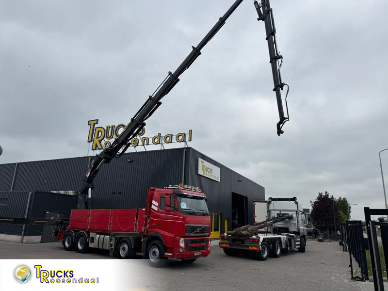 Volvo FH 12.460 + HIAB 700E-6 HI HIPRO + JIB 4X + 8X4 + EURO 5 + REMOTE - Truk derek: gambar 1 Volvo FH 12.460 + HIAB 700E-6 HI HIPRO + JIB 4X + 8X4 + EURO 5 + REMOTE - Truk derek: gambar 1