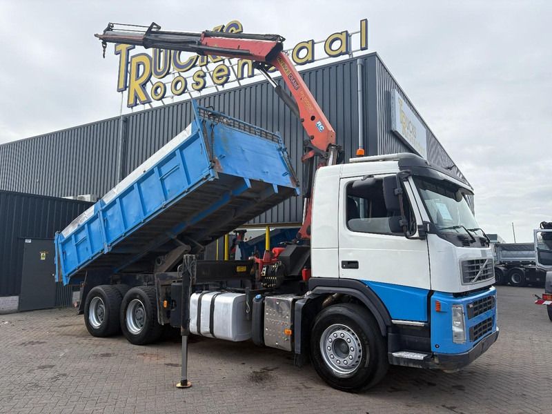 Volvo FM 440 + PALFINGER PK15002 + 6X4 + MANUAL + TIPPER - Truk jungkit, Truk derek: gambar 1 Volvo FM 440 + PALFINGER PK15002 + 6X4 + MANUAL + TIPPER - Truk jungkit, Truk derek: gambar 1
