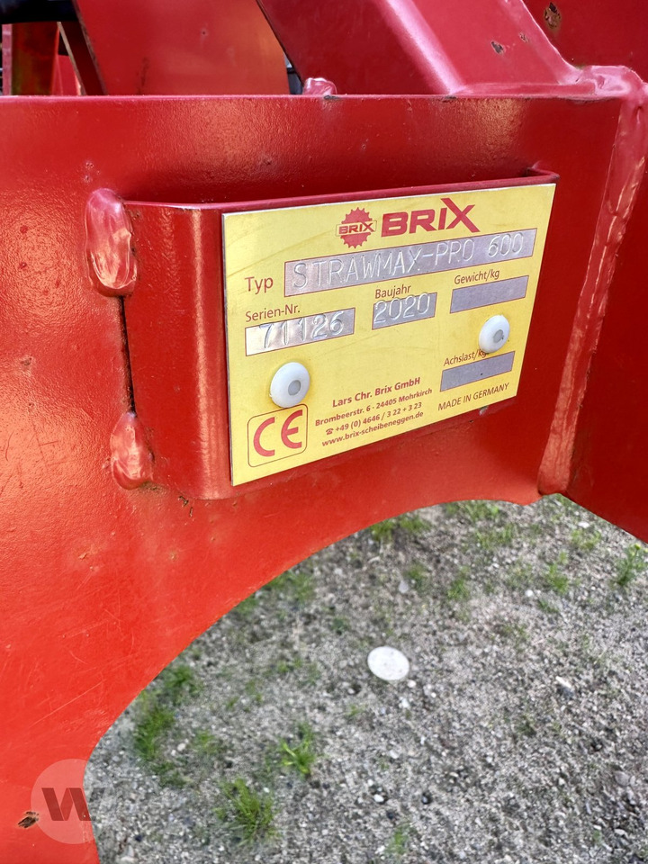 Brix Strawmax-Pro 600 - Garu gerigi pegas: gambar 2 Brix Strawmax-Pro 600 - Garu gerigi pegas: gambar 2