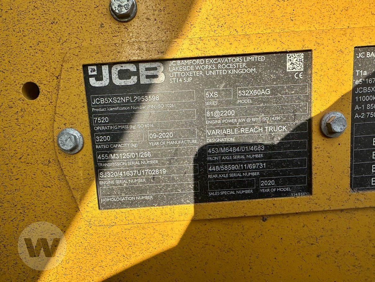 JCB 532-60 - Telehandler: gambar 3 JCB 532-60 - Telehandler: gambar 3