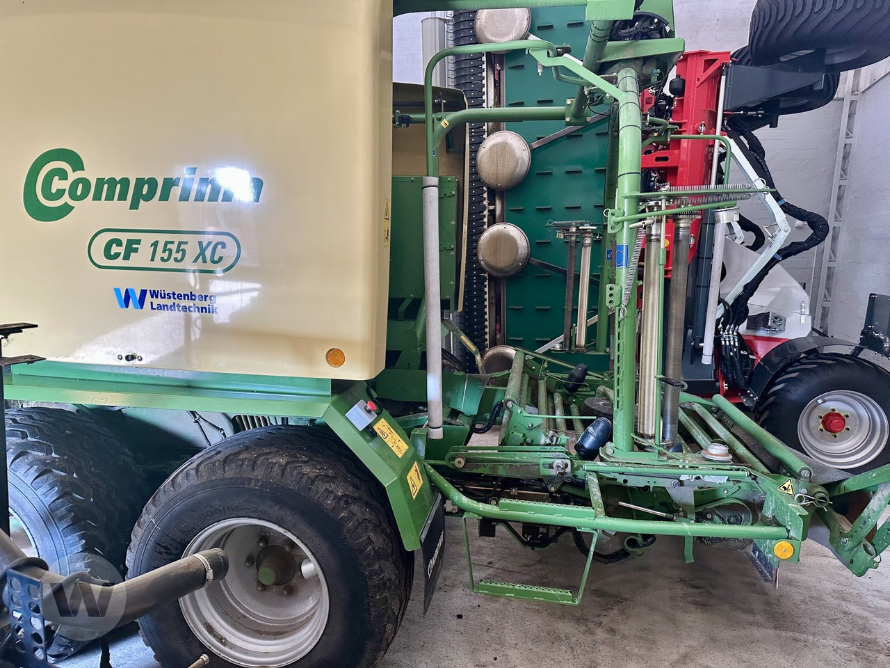 Baler bulat Krone Comprima CF 155 XC: gambar 11