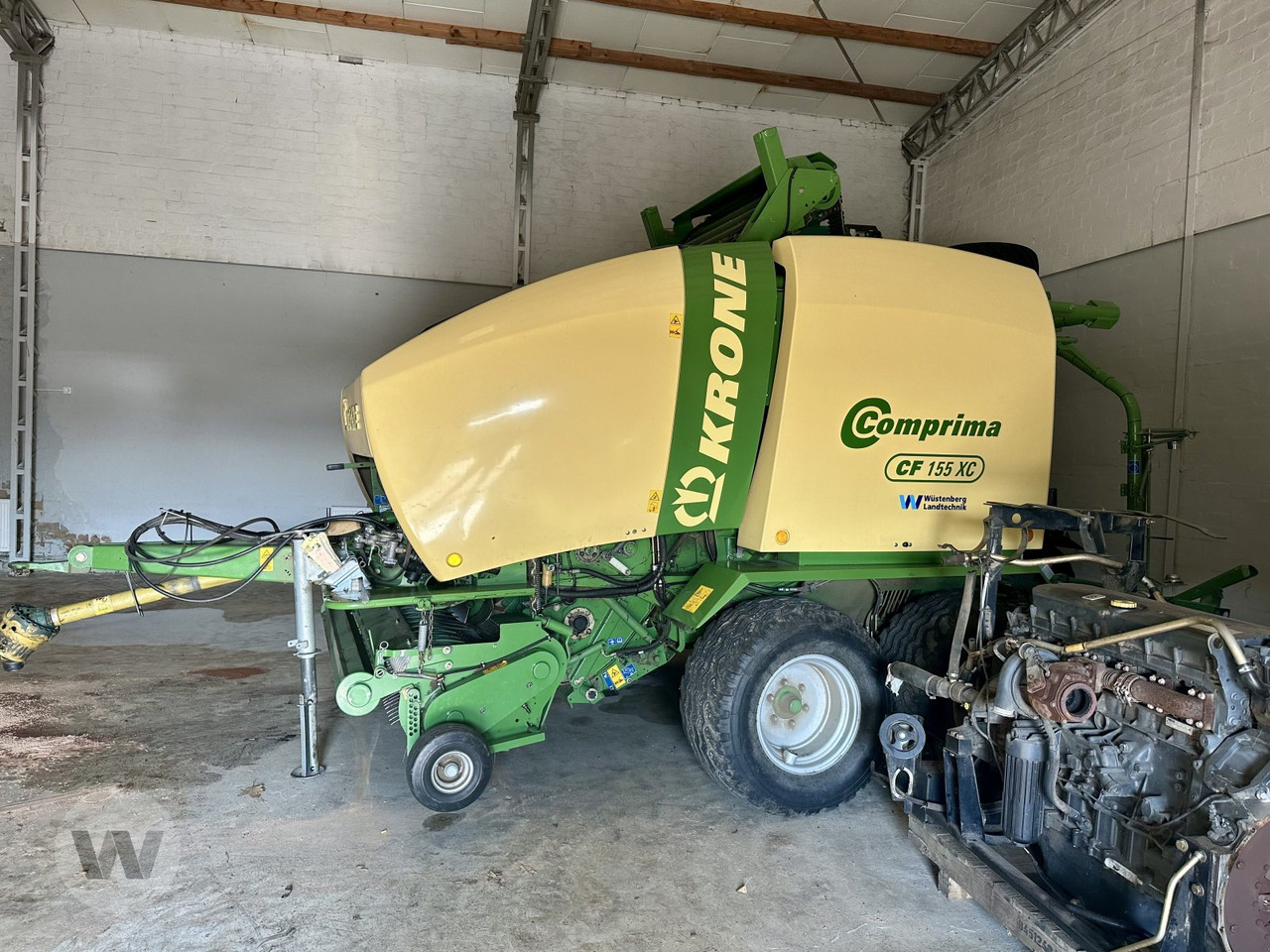 Baler bulat Krone Comprima CF 155 XC: gambar 10