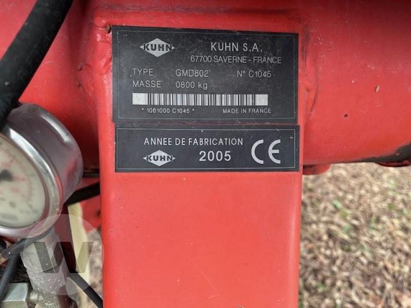 Kuhn GMD 802 Lift Control - Mesin pemotong padang rumput: gambar 4 Kuhn GMD 802 Lift Control - Mesin pemotong padang rumput: gambar 4