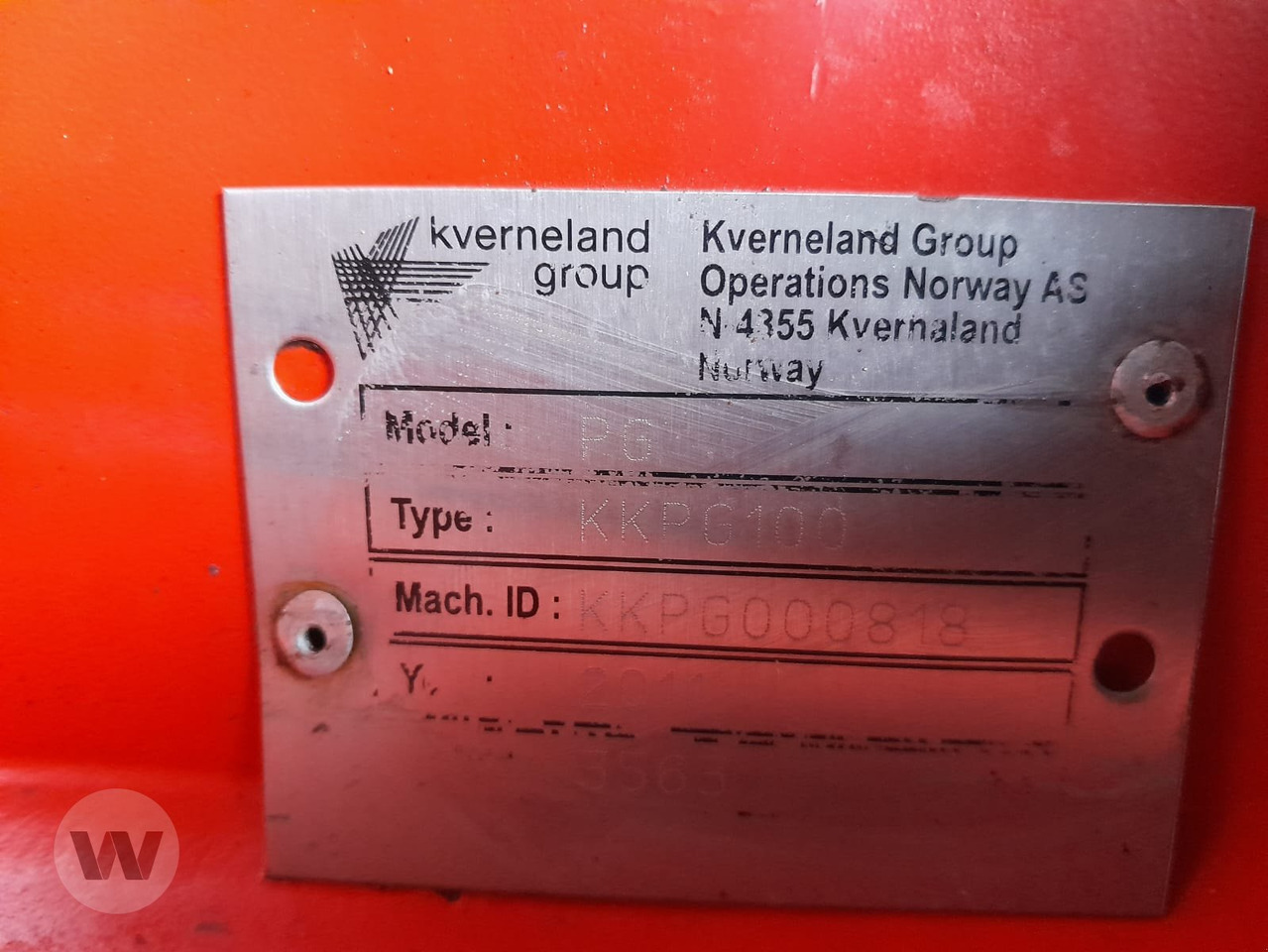 Kverneland PG 100 - Bajak: gambar 2 Kverneland PG 100 - Bajak: gambar 2