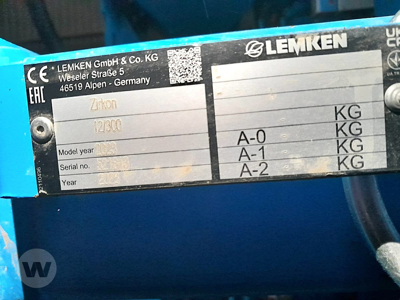 Lemken Zirkon 12/300 - Garu putar: gambar 5 Lemken Zirkon 12/300 - Garu putar: gambar 5