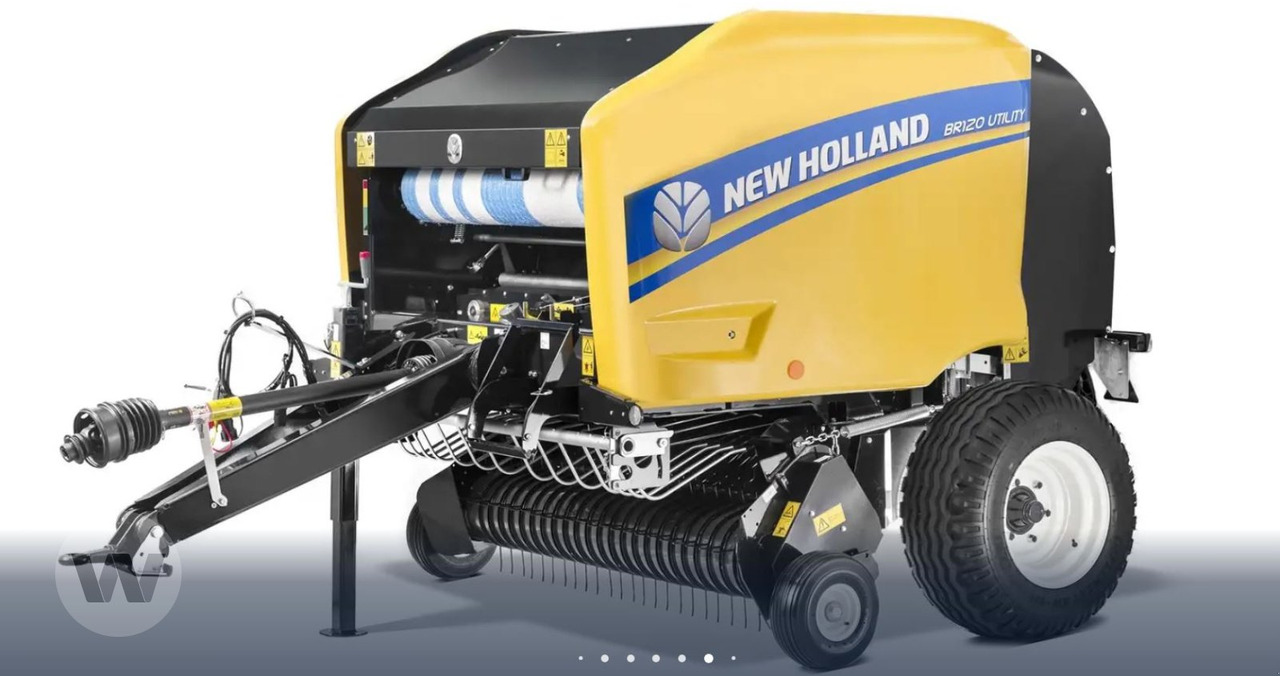 New Holland BR 120 - Baler bulat: gambar 2 New Holland BR 120 - Baler bulat: gambar 2