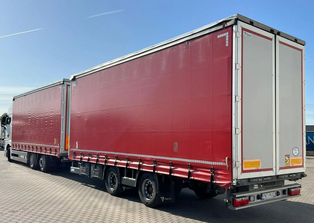 MAN TGX 26.470 z przyczepą Redos - Truk dengan terpal samping: gambar 4 MAN TGX 26.470 z przyczepą Redos - Truk dengan terpal samping: gambar 4